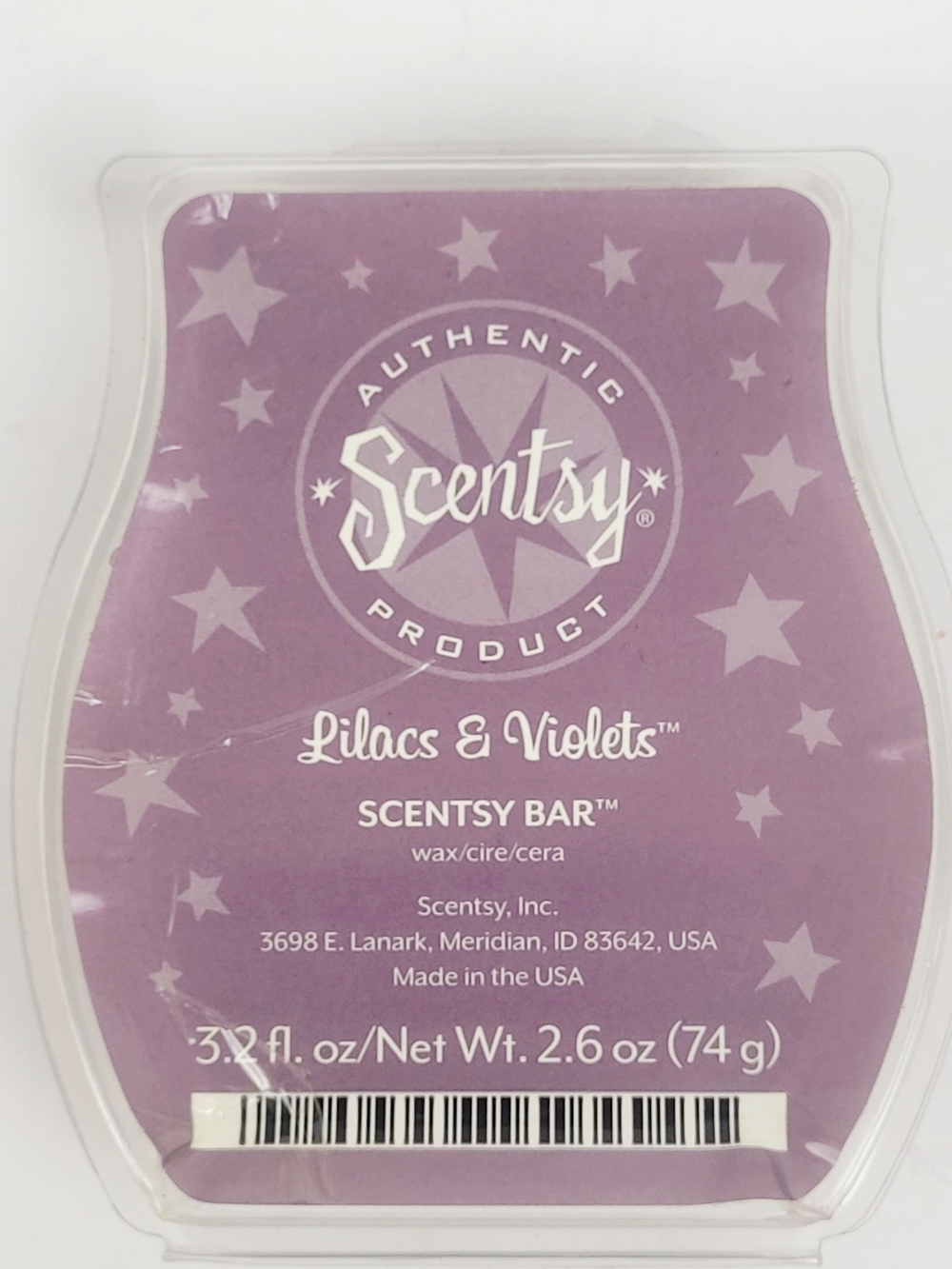 Scentsy Wax Bar Lilacs & Violets~3.2 oz